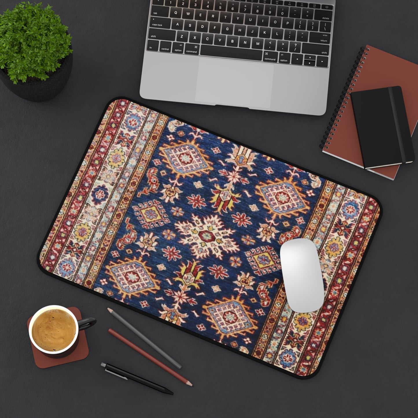 Carpet Desk Mat/Desk Pad, 12" × 18", fun design and very high quality product.