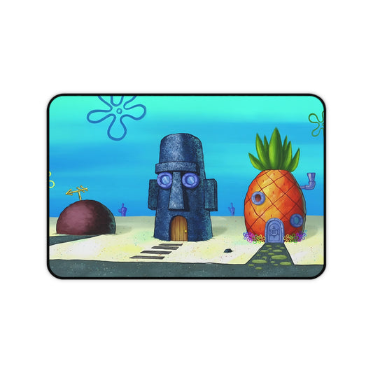 Mouse Pad Sponge Bob Squidward Patrick Star House Desk Mat